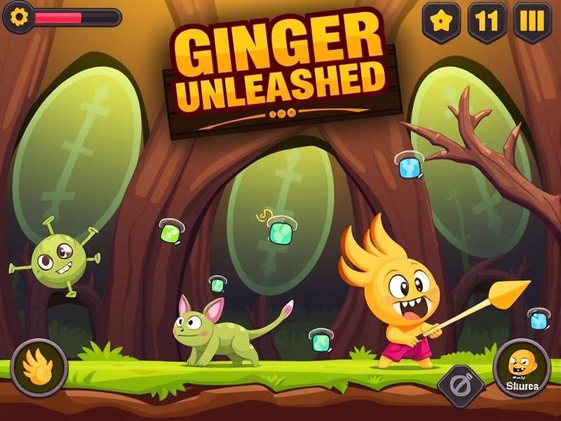 Ginger Heroes Unleashed Gameplay Screenshot